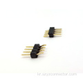 2.54mm 핀 헤더 커넥터 단일 행 SMT